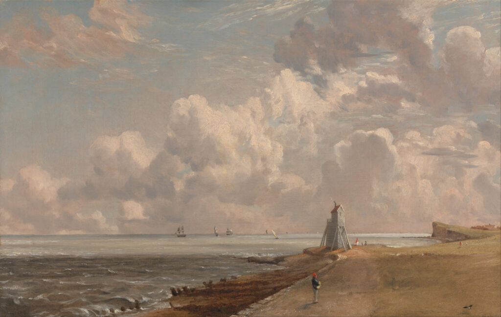 john constable harwich the low lighthouse and beacon hill google art project